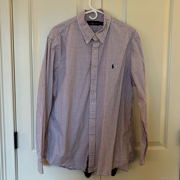 Polo Ralph Lauren- Men’s Classic Fit Plaid Button down dress shirt - Picture 1 of 6